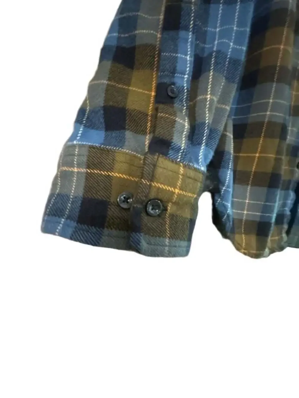 The North Face Men's Plaid Flannel Long Sleeve Button Down Shirt Medium